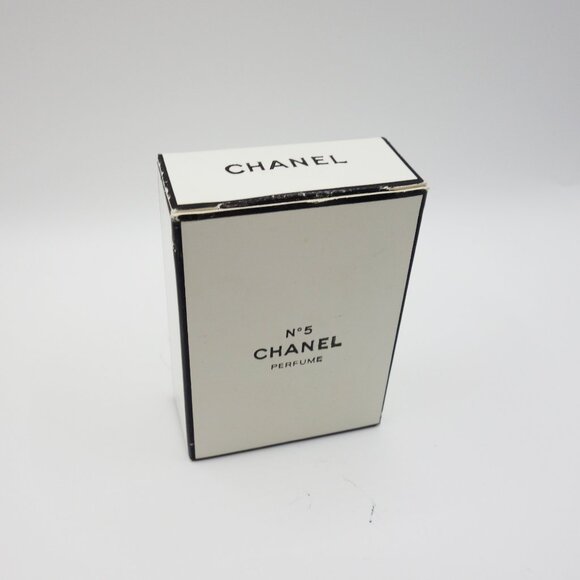 Vintage Chanel No 5 Perfume 1oz/ Size 7 with Original Box - Picture 7 of 8